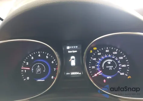 2014 Hyundai Santa Fe Sport 2.0L Turbo из США, поврежденный, VIN 5XYZW3LA5EG185255